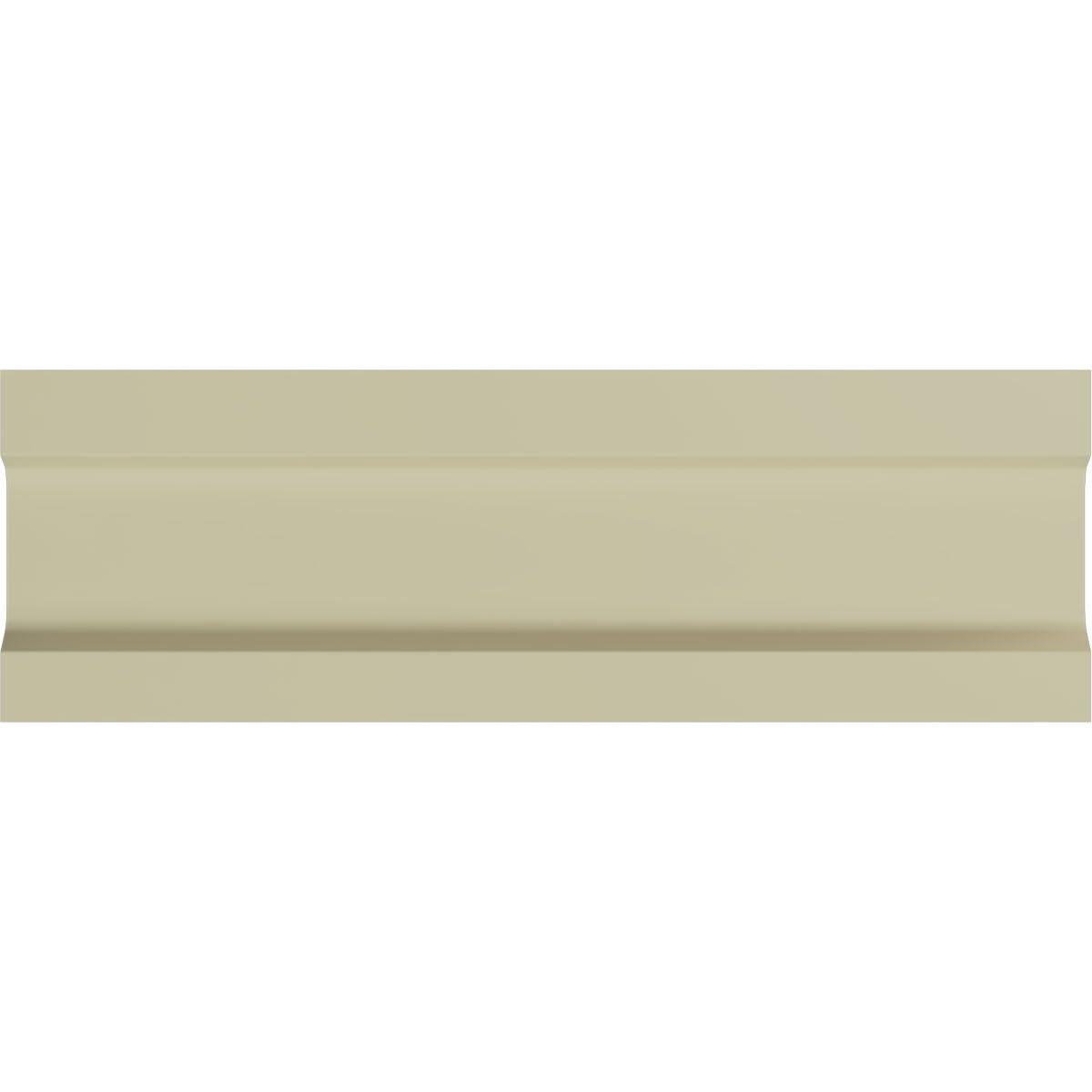 Ekena Millwork 3 5/8"H x 1 1/4"P x 94 1/2"L Bedford Chair Rail (Set of 2)