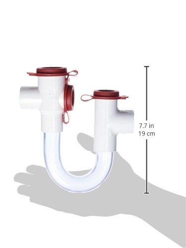 White and Red 3/4-Inch Condensate EZ Trap Kit