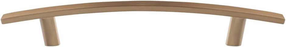10 Pack Kitchen Cabinet Handles 5-1/16 Inch (128mm) Hole Centers, Champagne Bronze Cabinet Pulls for Bathroom Dresser Drawer Kitchen