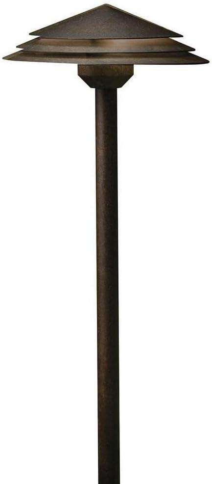 Kichler Lighting - Round Tiered LED Path - 2W 3 LED Round Tiered Path Light -