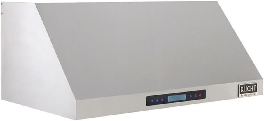 Kucht 36" Stainless Steel 900 CFM Ducted (Vented) Under Cabinet Range Hood with Baffle Filter