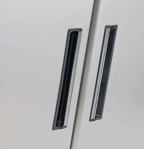 Commercial Refrigerator, 2 Door Stainless Steel Interior & Exterior Reach In, Solid Doors, (69K-162) Premium Reach-In Refrigerator - 54" W 49 Cu Ft.