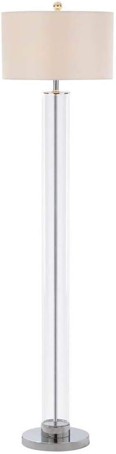 Lovato 64 Inch H Floor Lamp - Clear - Safavieh