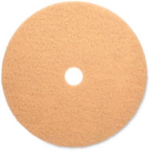 27 in. Tan Dry Burnishing Floor Pads - 5 Count