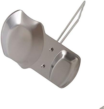 Yiffee Storage Rack (Stainless Steel), Kitchen Utensil Storage Rack, Spoon Rest, Lid Holder, 7.8x6.1x7.8 inches, 0.5 lb, Rust Resistant, Dishwasher Safe