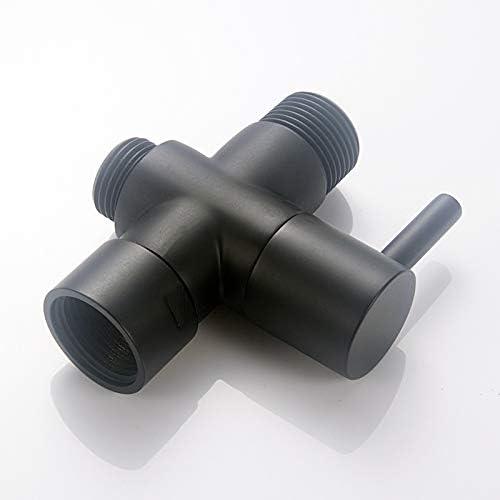 Matte Black Handheld Bidet Sprayer Diaper Shattaf Douche Complete Bidet Set with 7/8 T-Adapter for Toilet Bathroom