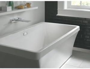 Pivotal Double Handle Wall Mounted Tub Filler Trim