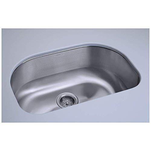 Cinch 26.4'' L Undermount Single Bowl Stainless Steel Kitchen Sink