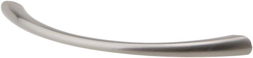 Silverline P2021 Tapered Curved Arch Bow Transitional Drawer Handle Pull Cabinet Hardware CC: 3-3/4" 10 Pack