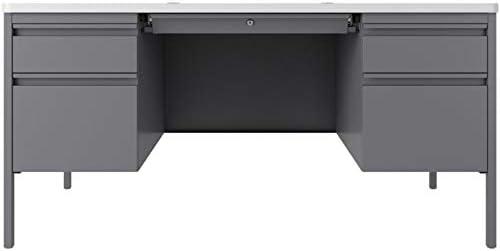 Fortress 60" Rectangular Teacher Desk