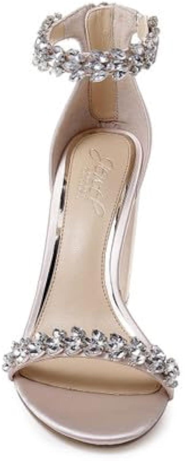 Jewel Badgley Mischka Mayra Ankle Strap Evening Shoe