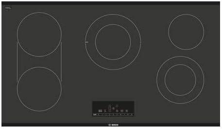 Bosch 36-Inch Black Ceramic 5-Burner Electric Cooktop