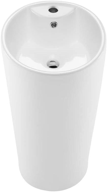 Monaco Circular Basin Pedestal Sink