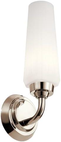 Kichler Truby 12 1/2" High Polished Nickel Wall Sconce