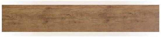 67.91" Nomad Dining Bench Natural - Manhattan Comfort: Rustic Farmhouse Style, Seats 2