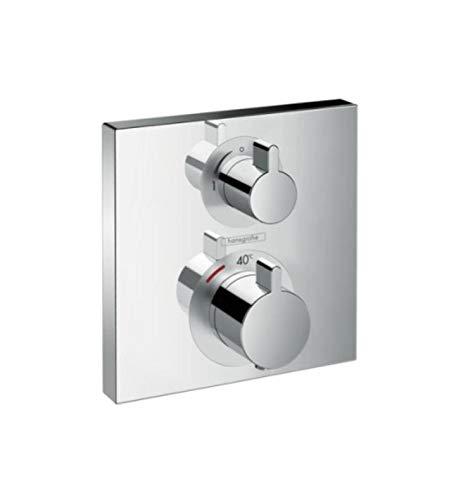 Ecostat Square Temperature Memory Thermostatic Valve Trim