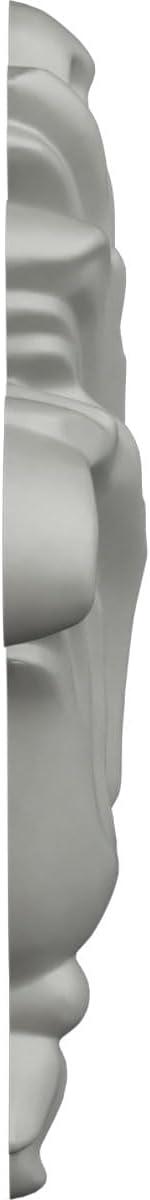 Small Primed Polyurethane Foliage Onlay Accent Piece