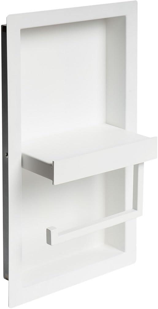 PVD Stainless Steel Recessed Toilet Paper Holder / Bathroom Niche