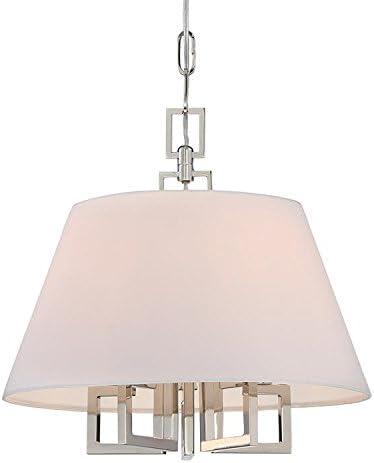 Crystorama Lighting Westwood 5 - Light Chandelier in  Polished Nickel