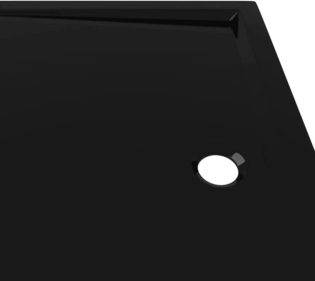 vidaXL Shower Base Tray, Non-slip Bathroom Shower Pan, Reinforced ABS