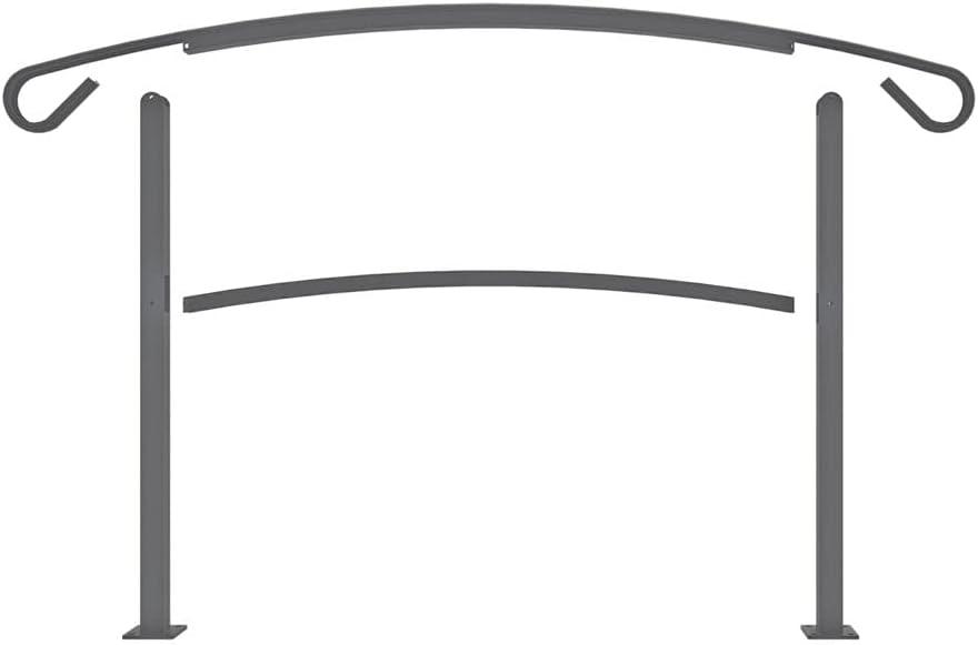 Barrette Outdoor Living Handirail 4-Step Aluminum Rail Kit