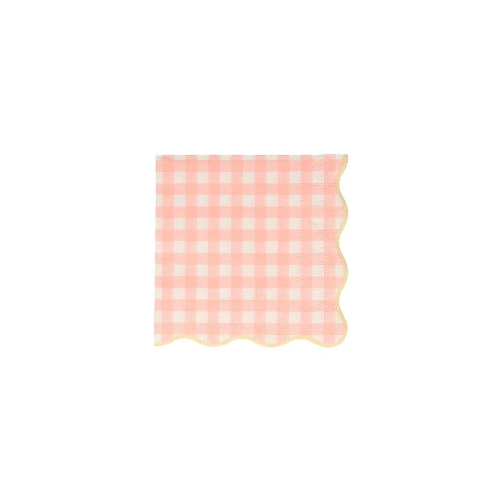Meri Meri Gingham Large Napkins (Pack of 20)