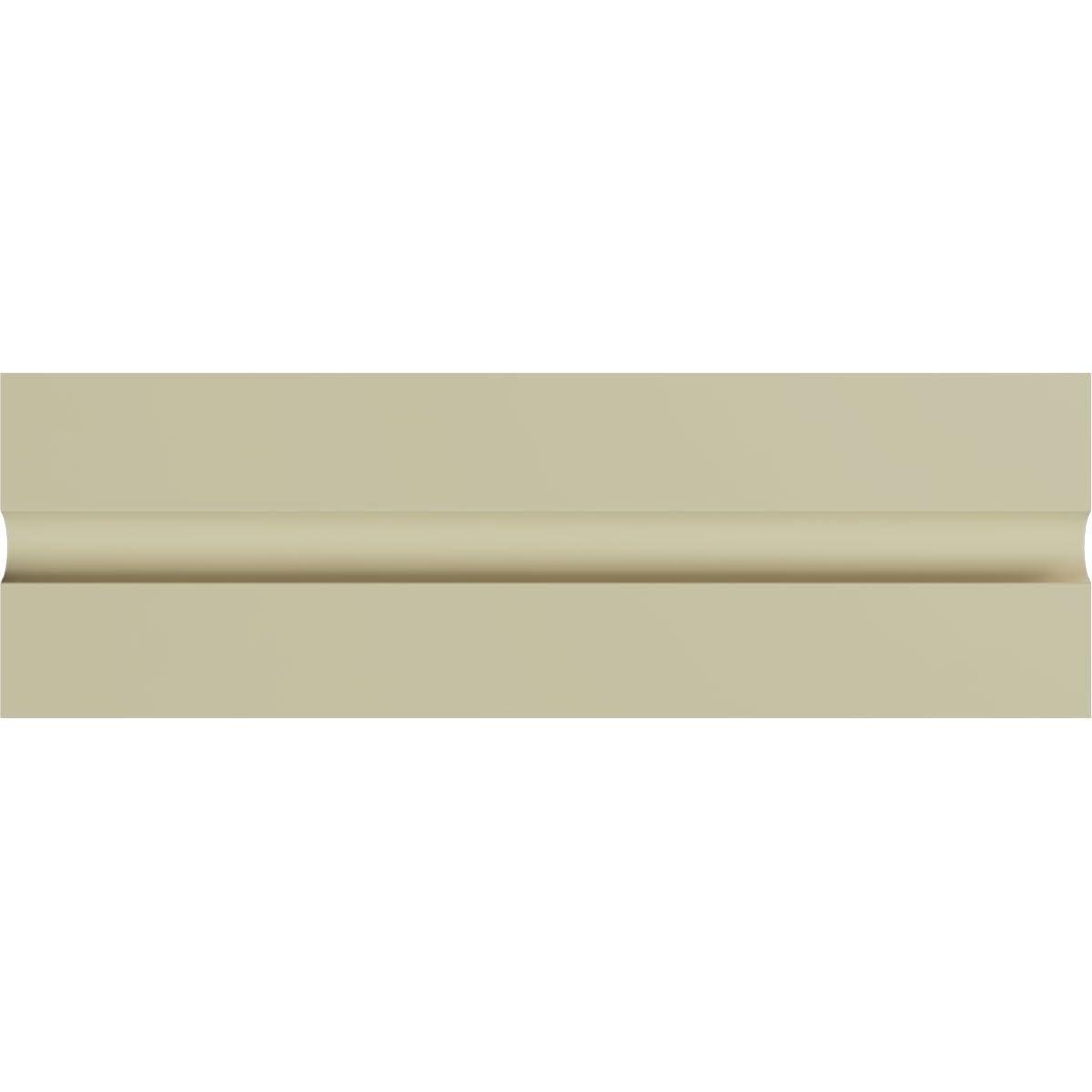 Ekena Millwork 4"H x 3/4"P x 94 1/2"L Gorleen Chair Rail (Set of 8)