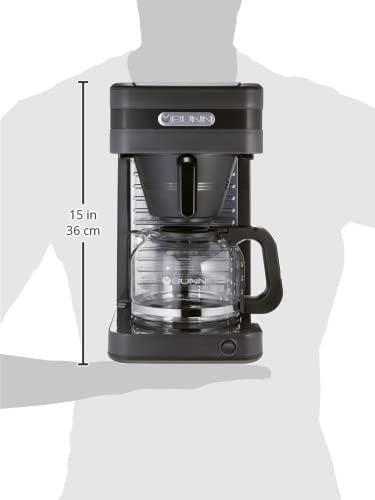 BUNN 52700.0000 10-Cup Speed Brew Elite Coffee Maker - Gray/Stainless Steel
