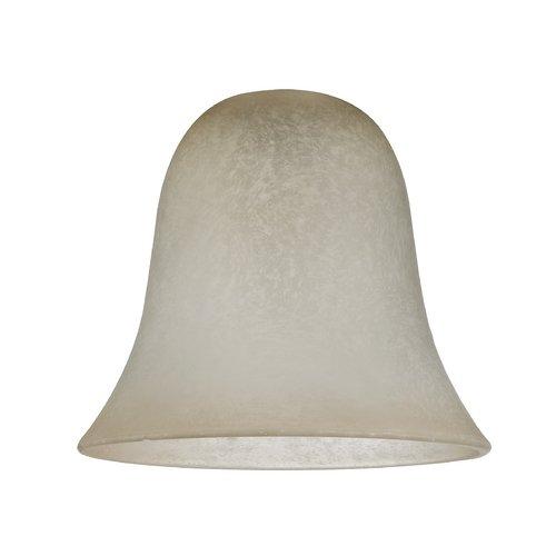 Caramelized Glass Bell Shade with 1-5/8-Inch Fitter Opening