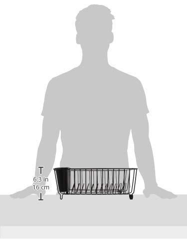 Panacea Steel Small Black Dish Drainer