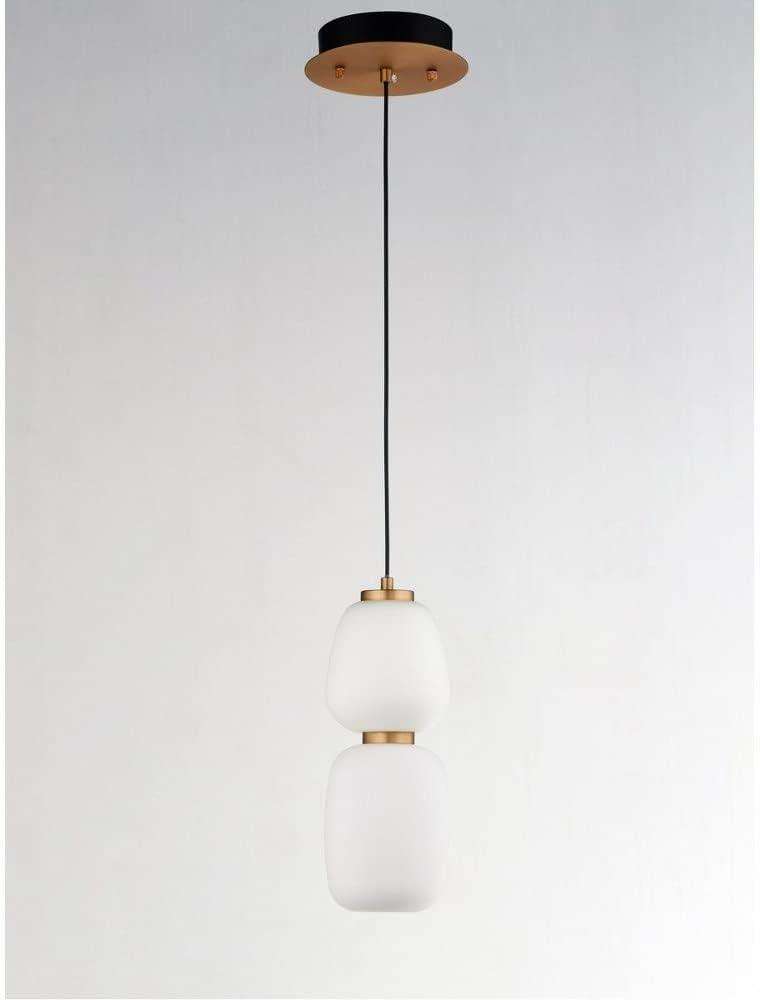 -14W 1 Led Pendant-4.75 Inches Wide By 13 Inches High Et2 Lighting E25066-92Bkgld