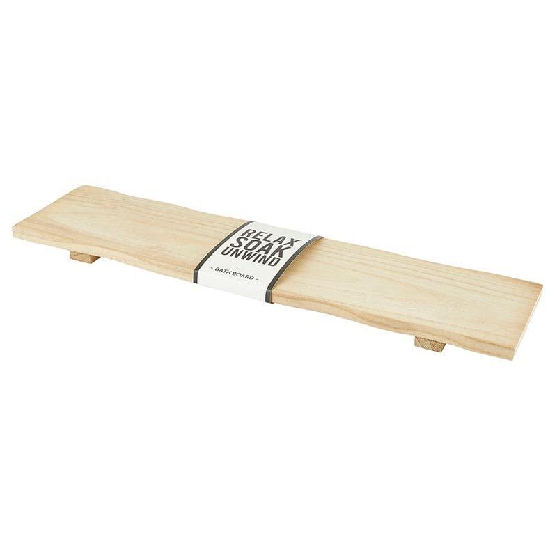 Santa Barbara Design Studio Bathtub Tray Pure Design Wood Bath Board Bathroom Accessories, 32" L x 8" W, Natural