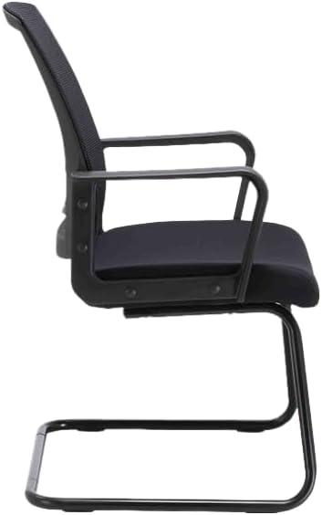 Office Guest Chair with Lumbar Support Mid Back Mesh Space Air Grid Series Reception Conference Room