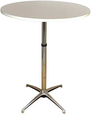 Banquet Tables Pro White Top 24 Inch Round Banquet Cocktail Table