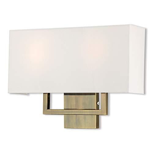 Livex Lighting Pierson 2 - Light Wall Light in  Antique Brass