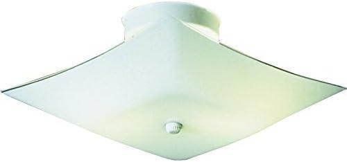 Glass Semi Flush Mount