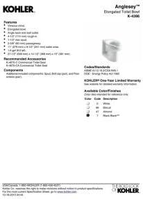 Anglesey Floor-Mounted Wall-Outlet 1.6 GPF Flushometer Valve Elongated Bowl with Rear Inlet