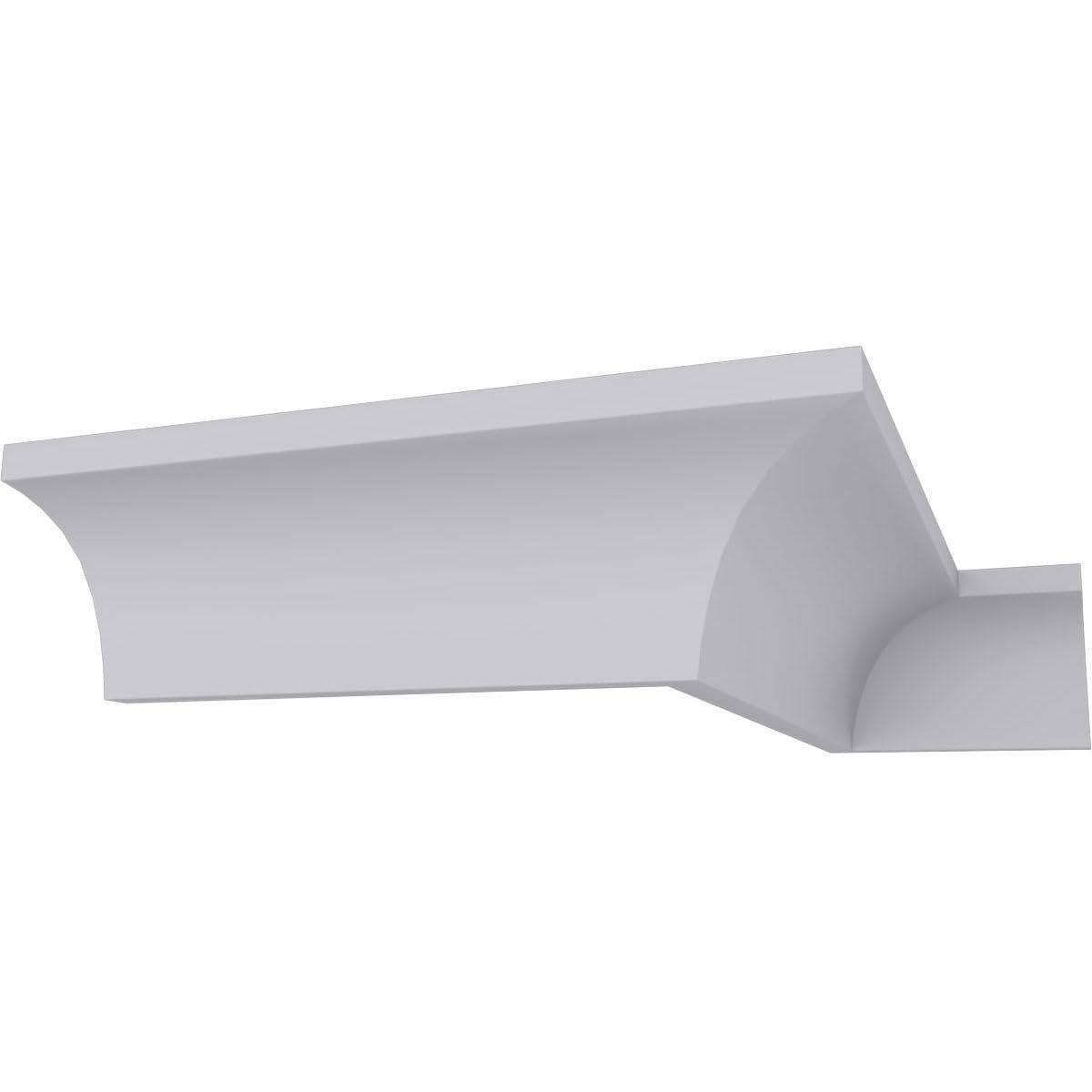 Ekena Millwork 2"H x 1 7/8"P x 2 3/4"F x 94 1/2"L Reece Traditional Smooth Crown Moulding
