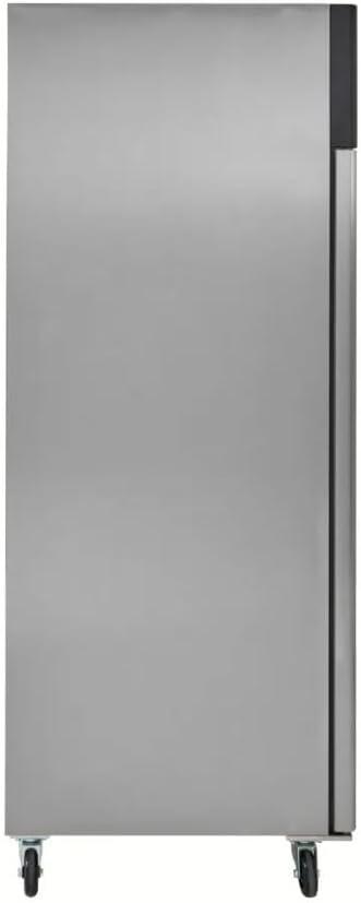 Commercial Refrigerator, 2 Door Stainless Steel Interior & Exterior Reach In, Solid Doors, (69K-162) Premium Reach-In Refrigerator - 54" W 49 Cu Ft.