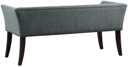 GZMWON 1 Polyester Upholstered Bench Bedroom Bench Modern Bench Accent Bench