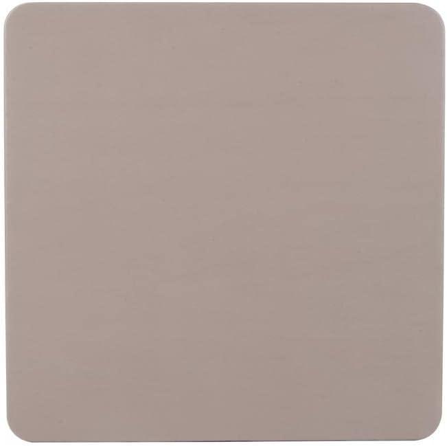 Cosco Square Folding Table 34" Sand Steel Frame, Vinyl Case of 2
