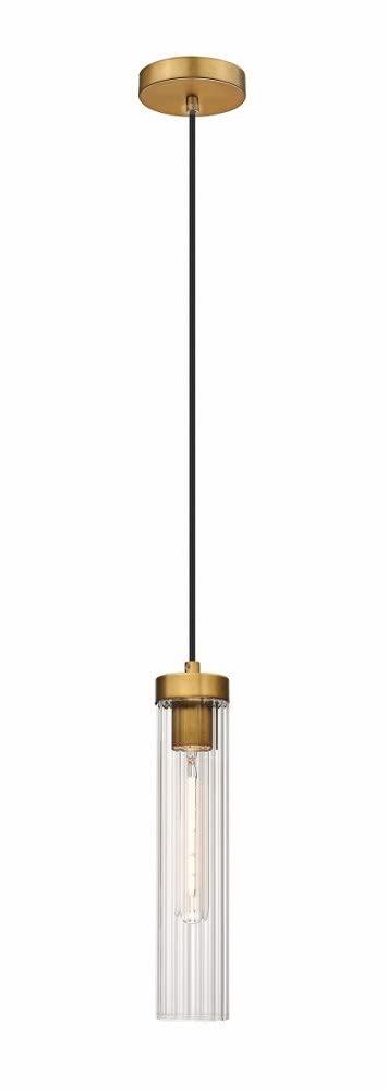 Z-Lite Beau 1 - Light Pendant in  Rubbed Brass