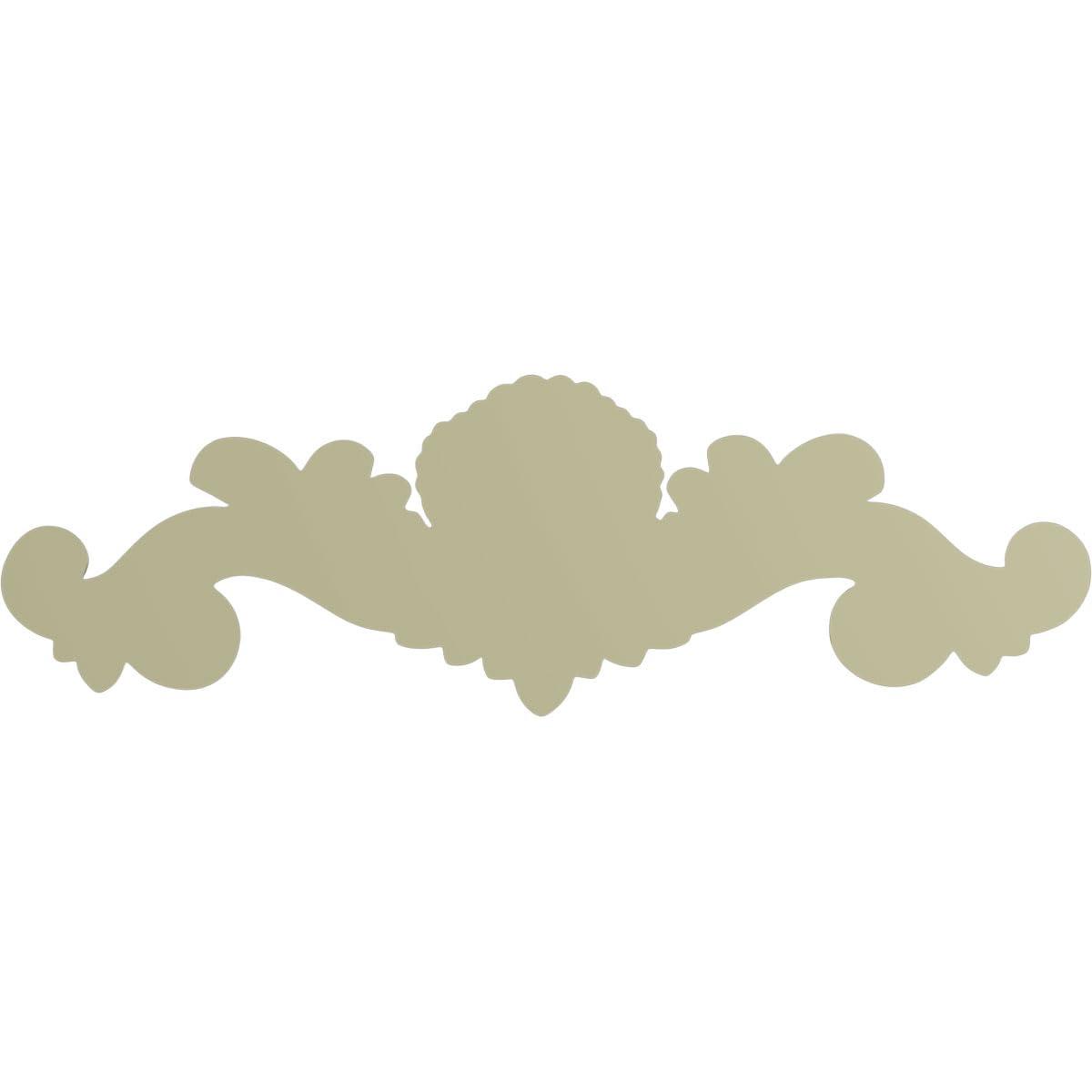 Ekena Millwork 14 3/8"W x 4 1/2"H x 1"P Shell Onlay