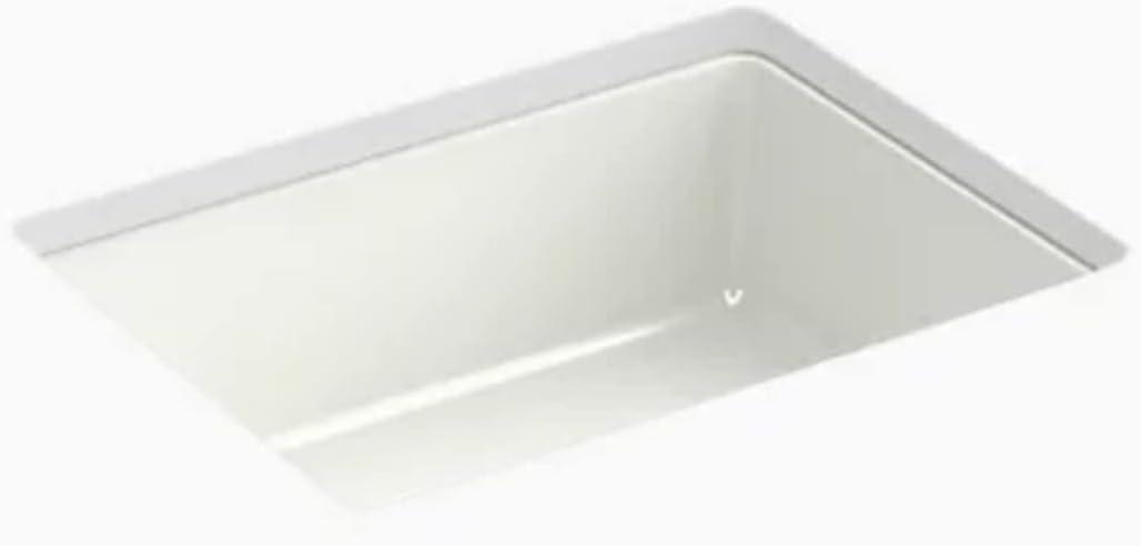Verticyl 17" Rectangular Under-Mount Bathroom Sink with Overflow Drain