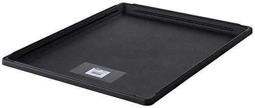 Large Black Plastic Dog Crate Replacement Tray