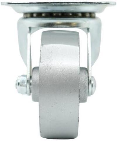 Shepherd 9782 4" Steel Wheel Swivel Plate Casters