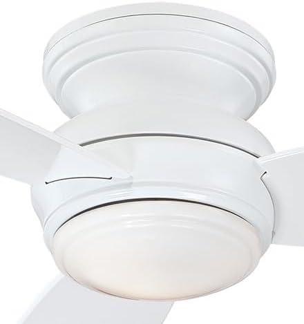 Minka Aire 52" Concept 3 - Blade Outdoor LED Propeller Ceiling Fan with Wall Control and Light Kit Included