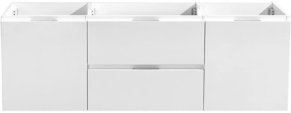 Valencia 60" Wall Mount Double Modern Bathroom Cabinet - Cabinet Only (Top and Sinks Not Included)