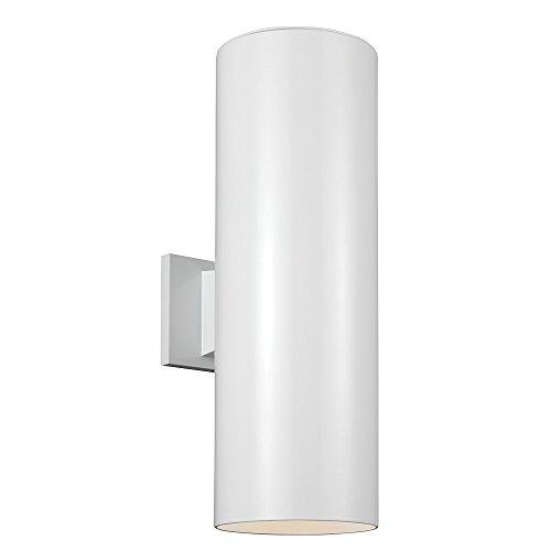 Porcia Outdoor Sconce - White / 18.25"H