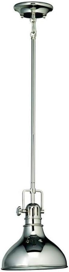 Kichler Lighting Hatteras Bay 1 - Light Pendant in  Polished Nickel